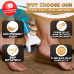 Battery Operated Foot Callus Remover for Dead Skin, Exfoliating Tool - Image 4