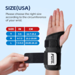 2 Pack Carpal Tunnel Wrist Brace for Work with Wrist Splint, 6.5'' Wrist Brace Night Support for Women Men, Pain Relief for Tendonitis, Arthritis, Pregnancy, Typing, Right and Left Hand, Medium - Image 5