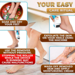 Battery Operated Foot Callus Remover for Dead Skin, Exfoliating Tool - Image 6