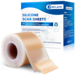 Silicone Scar Sheets, Silicone Scar Tape(1.8” X 157” Roll 4M)