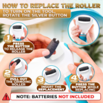 Battery Operated Foot Callus Remover for Dead Skin, Exfoliating Tool - Image 7