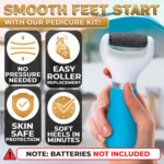 Battery Operated Foot Callus Remover for Dead Skin, Exfoliating Tool - Image 5