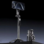 4-In-1 Multifunctional Magnetic Mini Selfie Stick with 360° Rotation Wireless Bluetooth Control Magnetic Phone Holder - Image 5