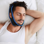 Anti Snoring Chin Strap - Chin Strap for Sleeping, Snoring Solution, Effective Snore Stopper with Comfortable Neoprene for Better Sleep Adjustable Jaw Strap, Stop Snoring Device for Men and Women - Image 3