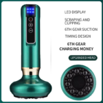 Smart Body Massage Suction Vacuum Cupping Device 6/12 Levels anti Cellulite Heating Cans Back Guasha Scarping Chinese Meridian - Image 8