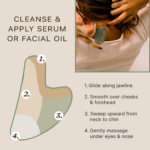 Jade Gua Sha Facial Tools - Depuffer & Massager Tool for Lymphatic Drainage - Image 6