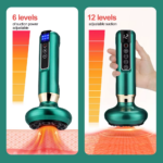 Smart Body Massage Suction Vacuum Cupping Device 6/12 Levels anti Cellulite Heating Cans Back Guasha Scarping Chinese Meridian - Image 3
