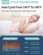 Period Heating Pad for Cramps, FSA Eligible HSA Portable Heat Pad - Image 3