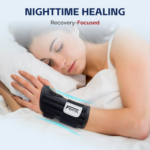2 Pack Carpal Tunnel Wrist Brace for Work with Wrist Splint, 6.5'' Wrist Brace Night Support for Women Men, Pain Relief for Tendonitis, Arthritis, Pregnancy, Typing, Right and Left Hand, Medium - Image 3