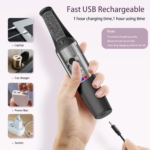 Electric Foot Callus Remover,Smooth Pedicure Wand Rechargeable Electric Foot File,Professional Pedicure Tools for Dry, Dead, Cracked, Hard Skin, at Home Feet Spa Care Kit for Men & Women - Image 7