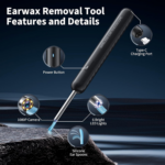 Ear Wax Removal Tool, HD Ear Cleaner Otoscope Camera with Light - Image 4
