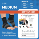 3 Pairs Plantar Fasciitis Socks Ankle Compression Sleeve with Arch Support - Image 2