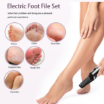 Electric Foot Callus Remover,Smooth Pedicure Wand Rechargeable Electric Foot File,Professional Pedicure Tools for Dry, Dead, Cracked, Hard Skin, at Home Feet Spa Care Kit for Men & Women - Image 3