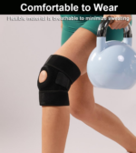 Knee Brace for Women Men with Side Stabilizers, 2 Pack Knee Braces for Knee Pain ACL MCL Arthritis Joint Pain Relief, Adjustable Compression Sleeve Patellar Tendon Support Strap - Image 7