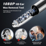 Ear Wax Removal Tool, HD Ear Cleaner Otoscope Camera with Light - Image 2